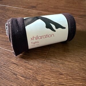 Xhilaration Brown Low-Rise Tights - Dark Brown